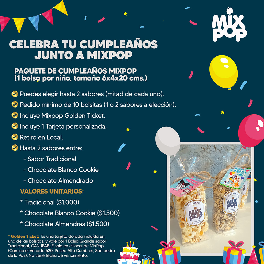 Pack Cumpleaños Mixpop